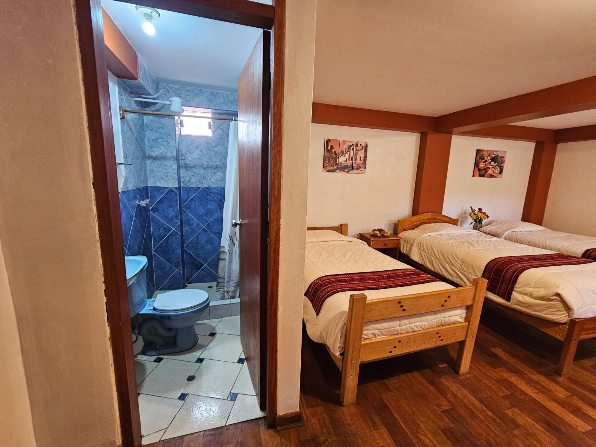Hostal Con Vista A La Ciudad Santa Ana Cusco Dış mekan fotoğraf