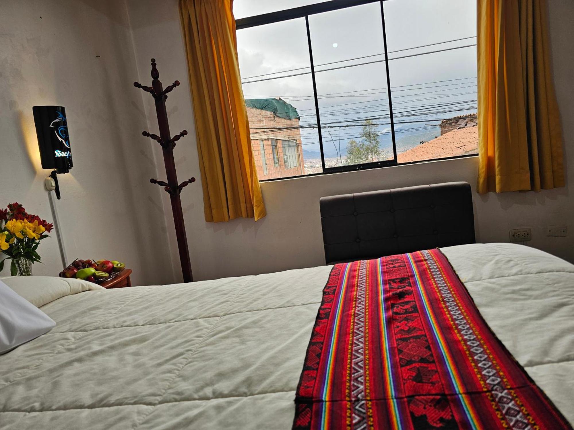 Hostal Con Vista A La Ciudad Santa Ana Cusco Dış mekan fotoğraf