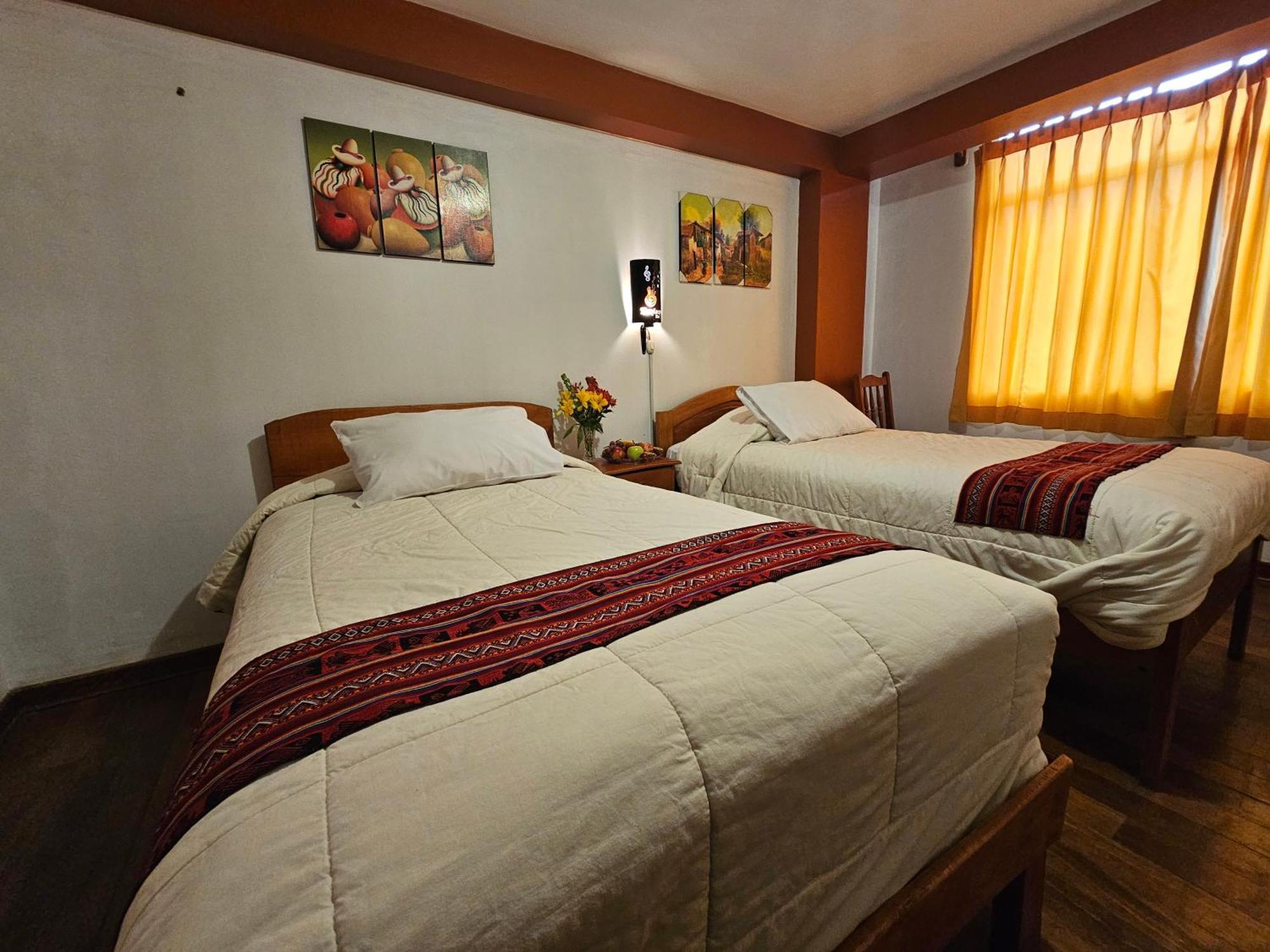 Hostal Con Vista A La Ciudad Santa Ana Cusco Dış mekan fotoğraf