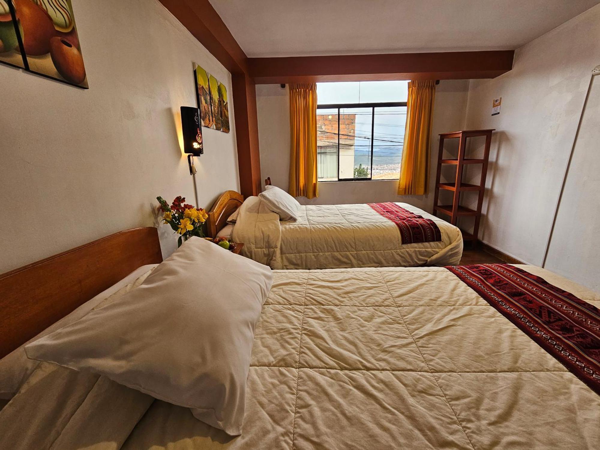 Hostal Con Vista A La Ciudad Santa Ana Cusco Dış mekan fotoğraf