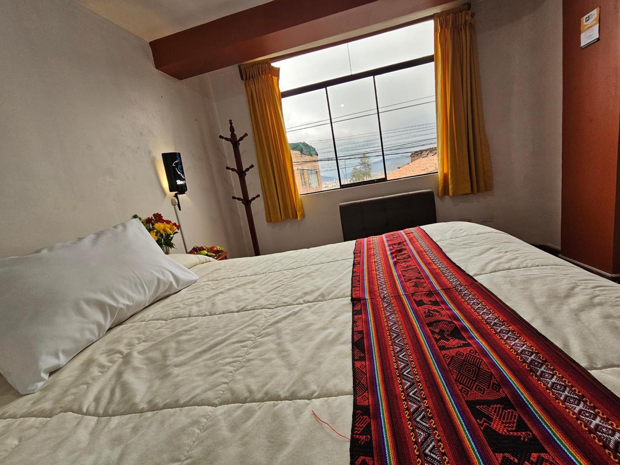 Hostal Con Vista A La Ciudad Santa Ana Cusco Dış mekan fotoğraf
