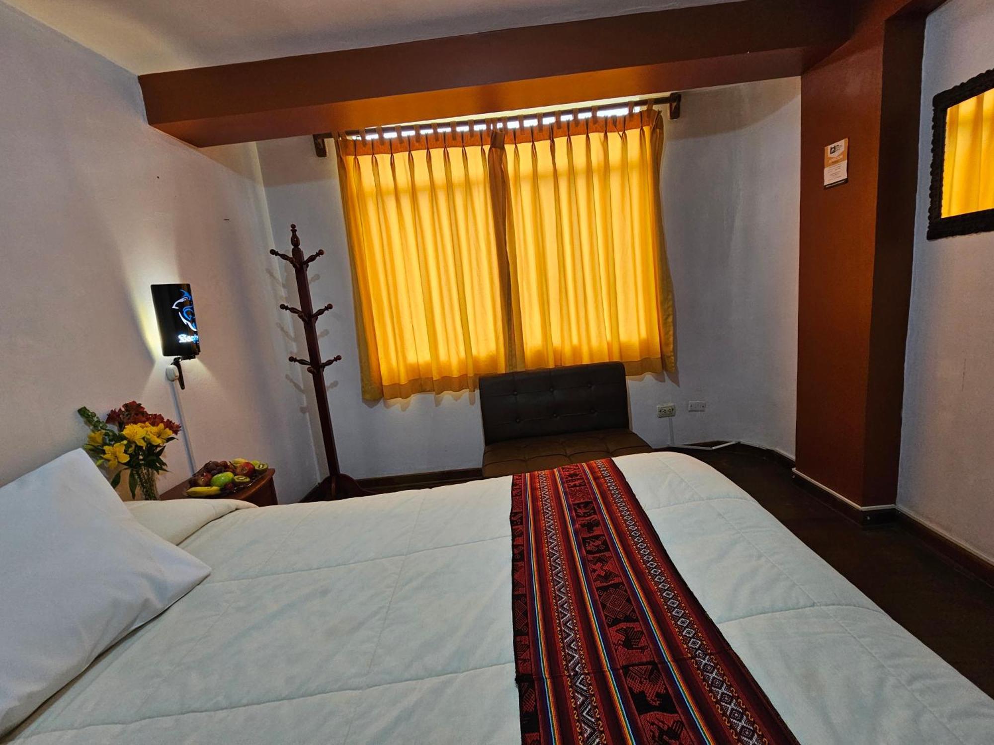 Hostal Con Vista A La Ciudad Santa Ana Cusco Dış mekan fotoğraf